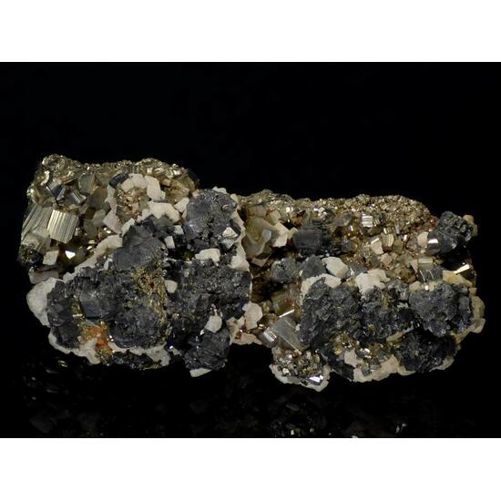 Freibergite Dolomite & Pyrite