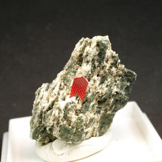 Keiviite-(Y) On Brookite