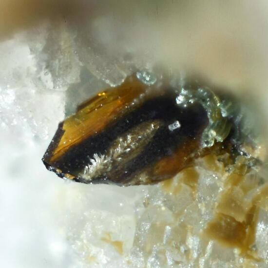 Keiviite-(Y) On Brookite