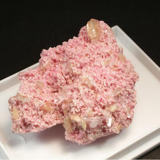 Axinite-(Mn) On Rhodonite