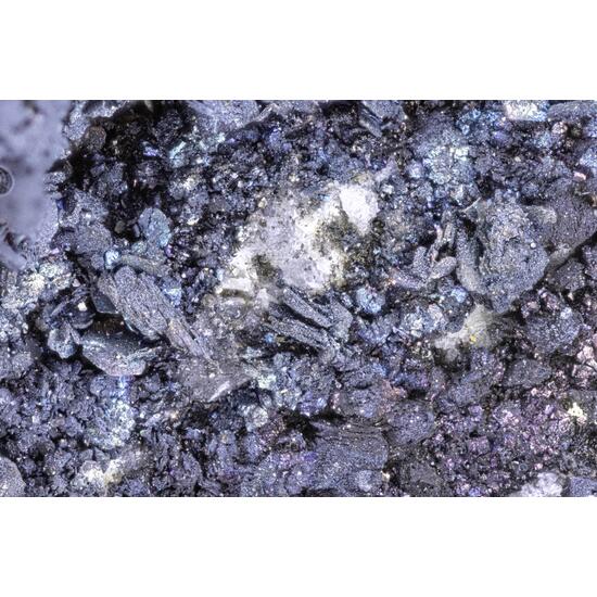 Sternbergite On Baryte & Quartz