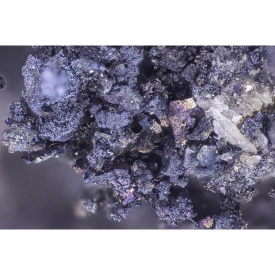 Sternbergite On Baryte & Quartz