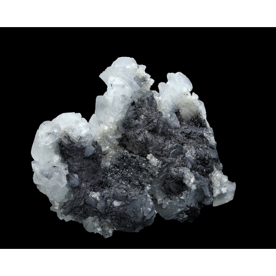 Calcite & Boulangerite
