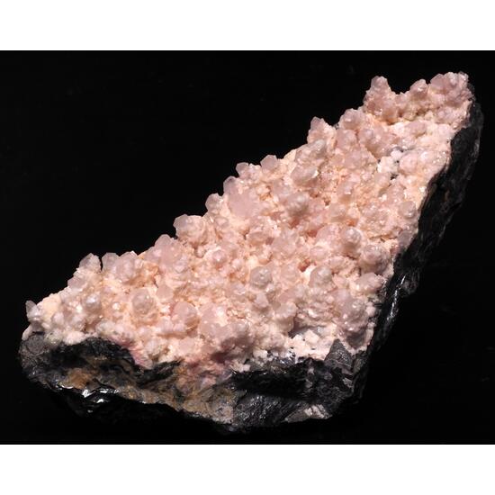 Rhodochrosite On Quartz