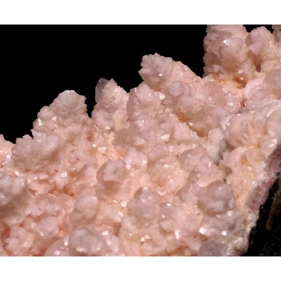 Rhodochrosite On Quartz