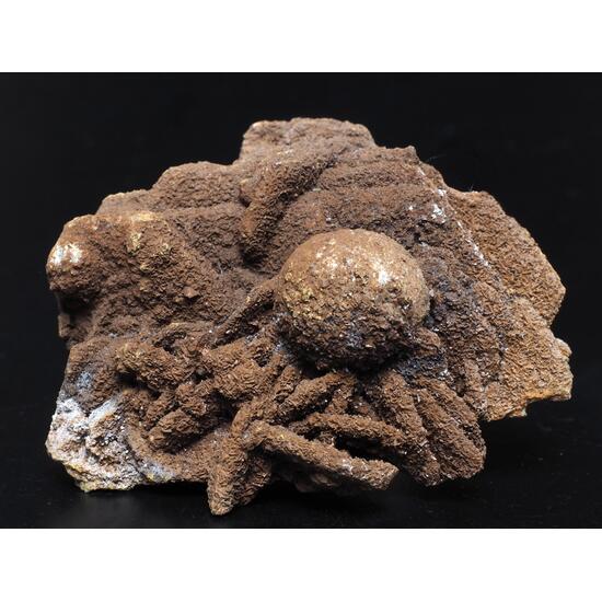 Calcite On Pyrrhotite