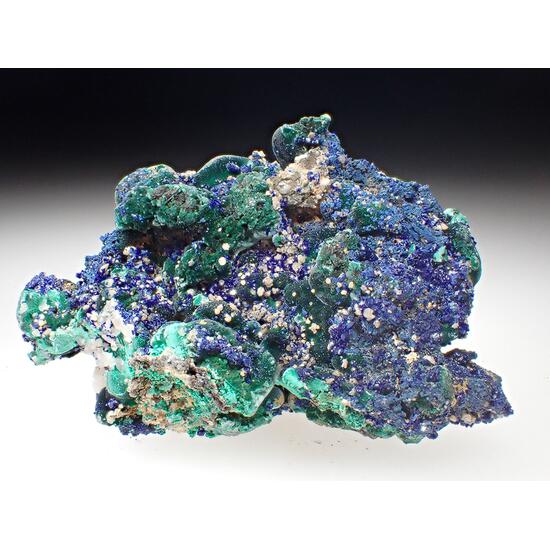 Azurite & Malachite & Cerussite