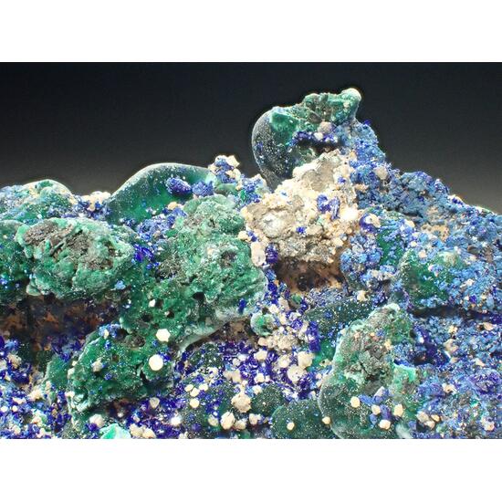 Azurite & Malachite & Cerussite