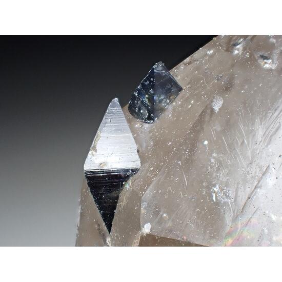 Anatase & Smoky Quartz