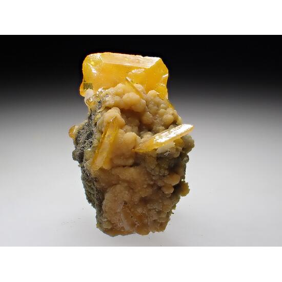 Wulfenite Mimetite & Baryte