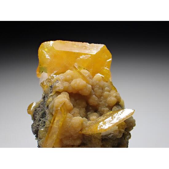Wulfenite Mimetite & Baryte