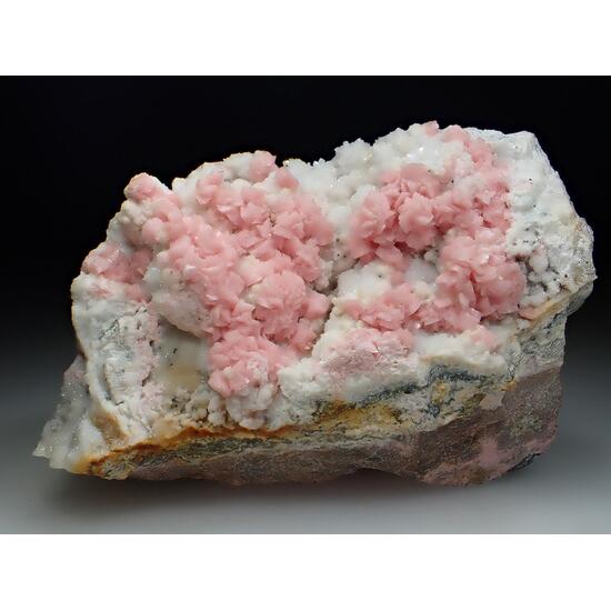Rhodochrosite & Quartz