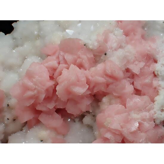 Rhodochrosite & Quartz