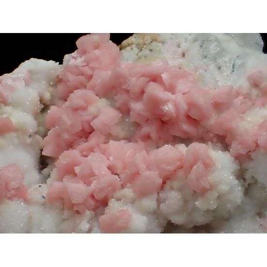 Rhodochrosite & Quartz