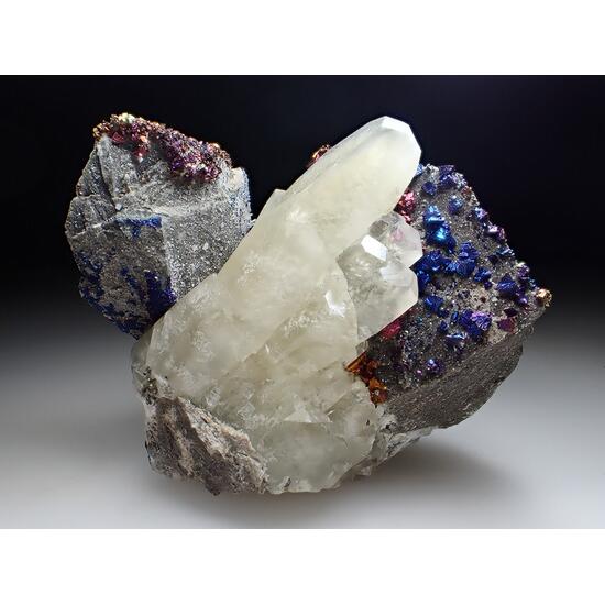 Calcite & Chalcopyrite