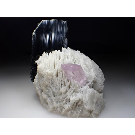 Kunzite Albite & Schorl