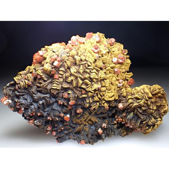 Vanadinite & Siderite