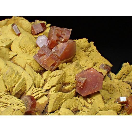 Vanadinite & Siderite