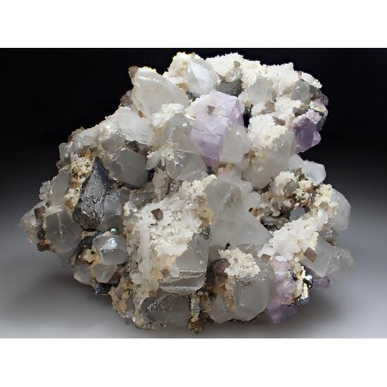 Fluorite Scheelite Quartz & Arsenopyrite