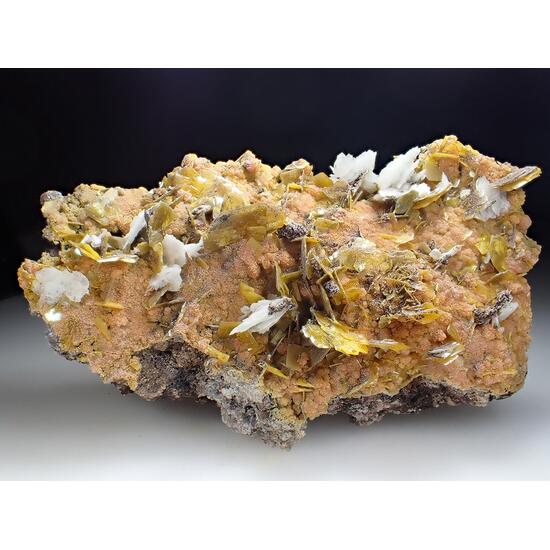 Wulfenite Mimetite & Baryte