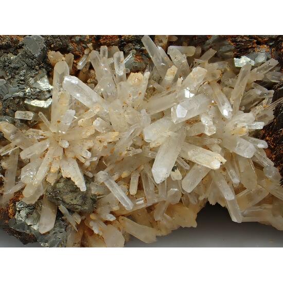 Pyrrhotite Pyrite & Quartz