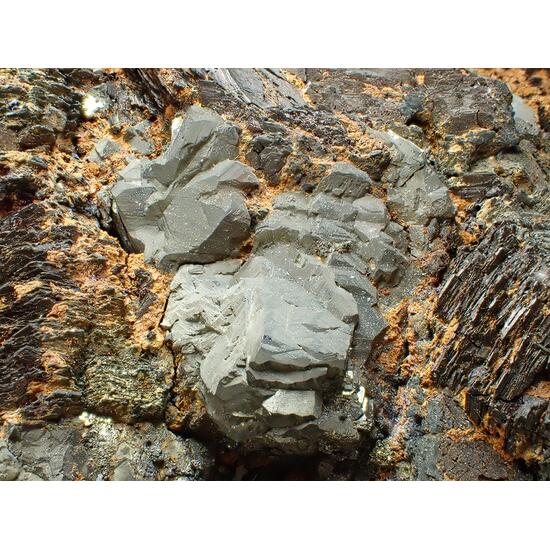 Pyrrhotite Pyrite & Quartz