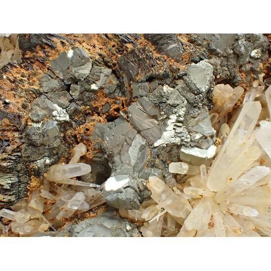 Pyrrhotite Pyrite & Quartz