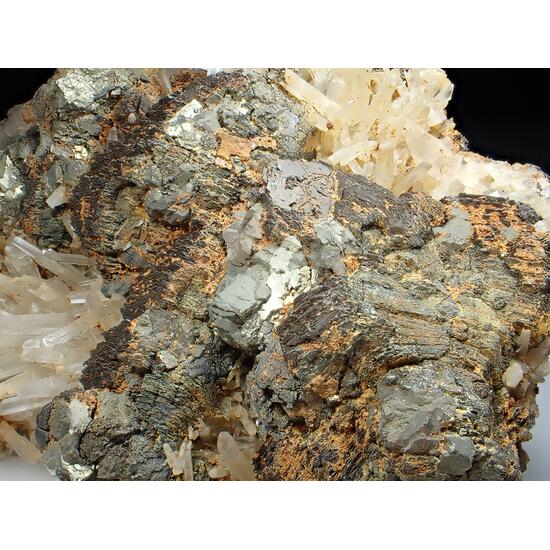 Pyrrhotite Pyrite & Quartz