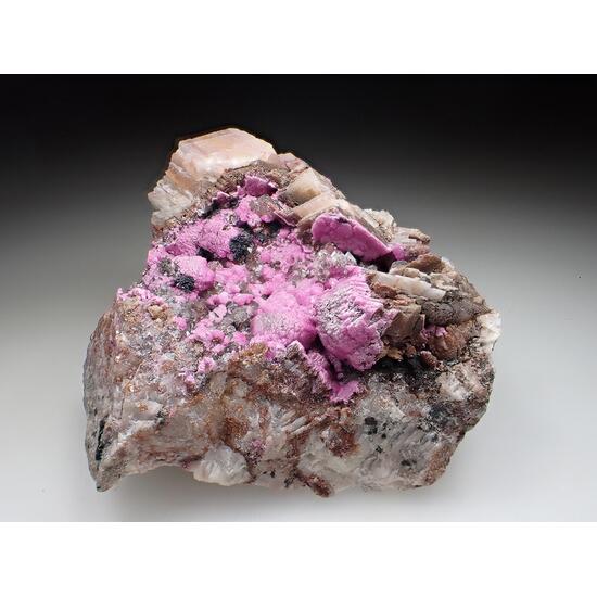 Cobaltoan Calcite & Quartz