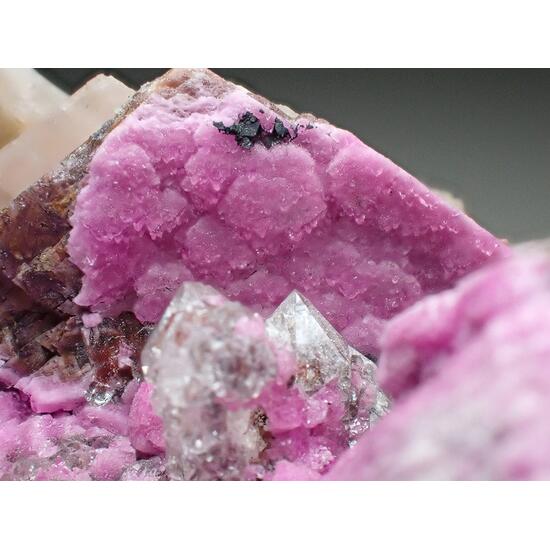 Cobaltoan Calcite & Quartz