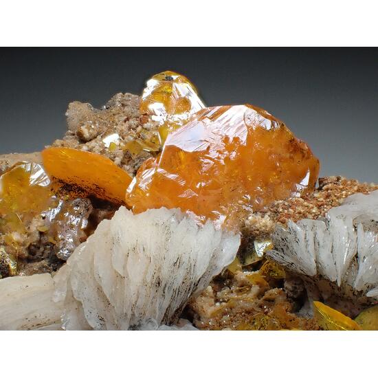 Wulfenite & Baryte