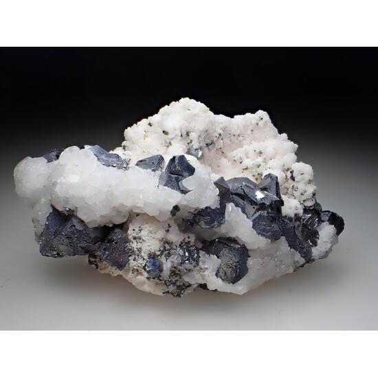 Rhodochrosite Galena & Calcite