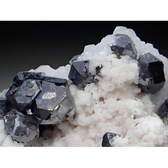 Rhodochrosite Galena & Calcite