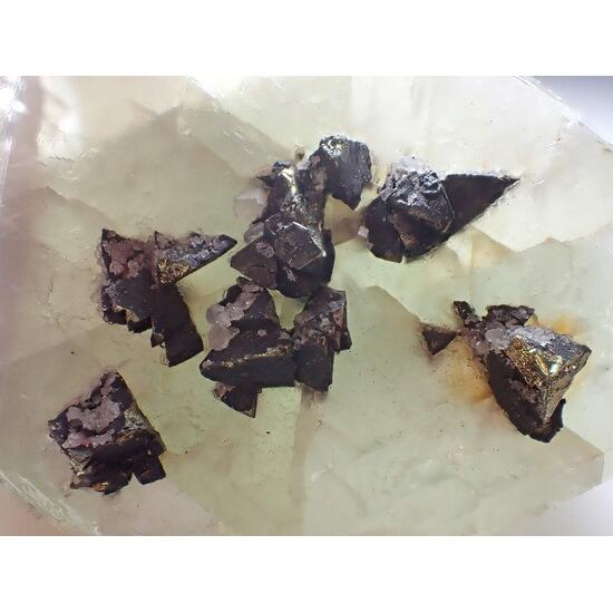 Fluorite & Chalcopyrite