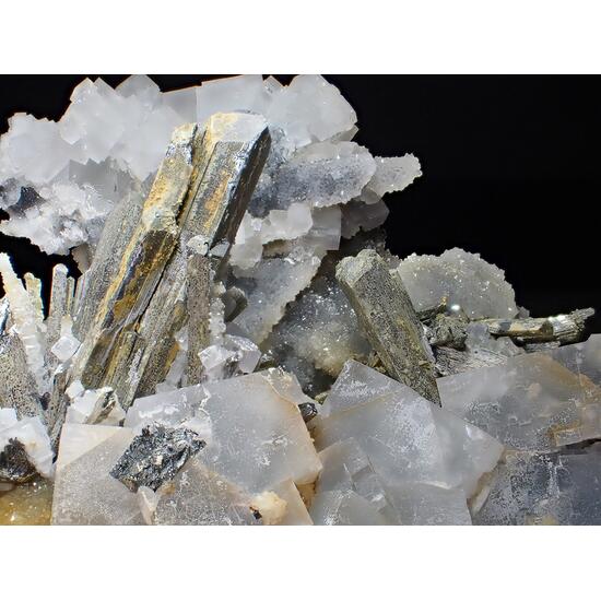 Fluorite Stibnite & Quartz