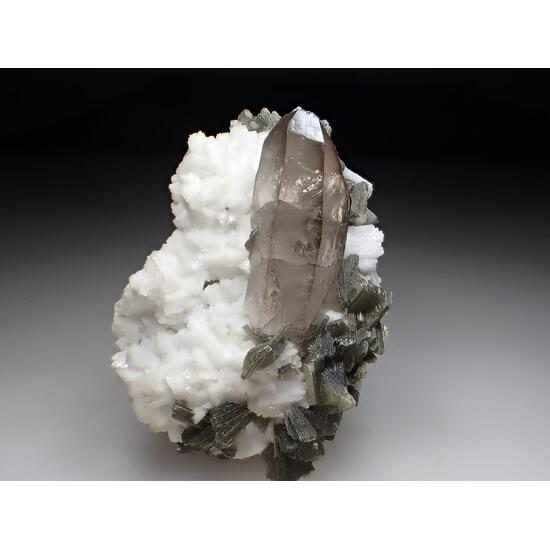 Smoky Quartz Muscovite & Albite