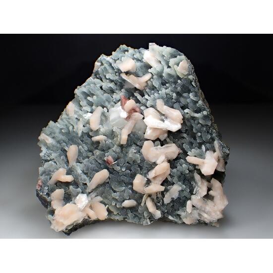 Stilbite On Chalcedony