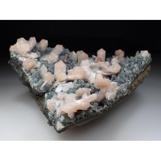 Stilbite On Chalcedony