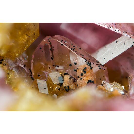 Rhodonite Caryopilite & Andradite