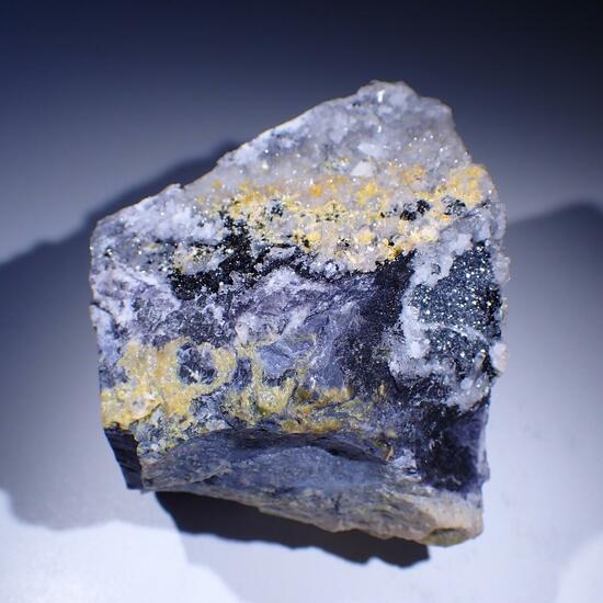 Boltwoodite & Fluorite
