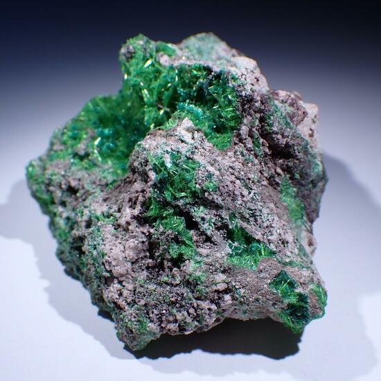 Cuprosklodowskite & Malachite