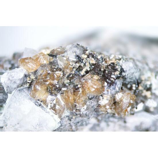 Catapleiite Fluorite & Analcime