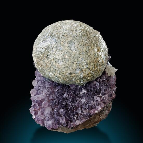 Calcite & Amethyst