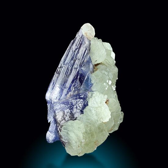 Tanzanite & Prehnite