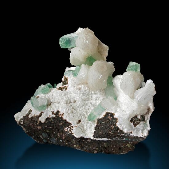 Apophyllite Var Fluorapophyllite & Stilbite