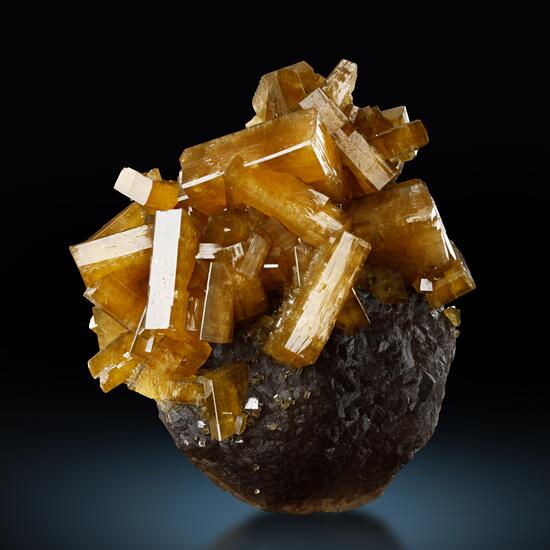 Baryte On Fluorite