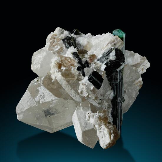 Quartz & Tourmaline