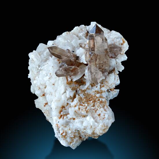 Smoky Quartz & Albite