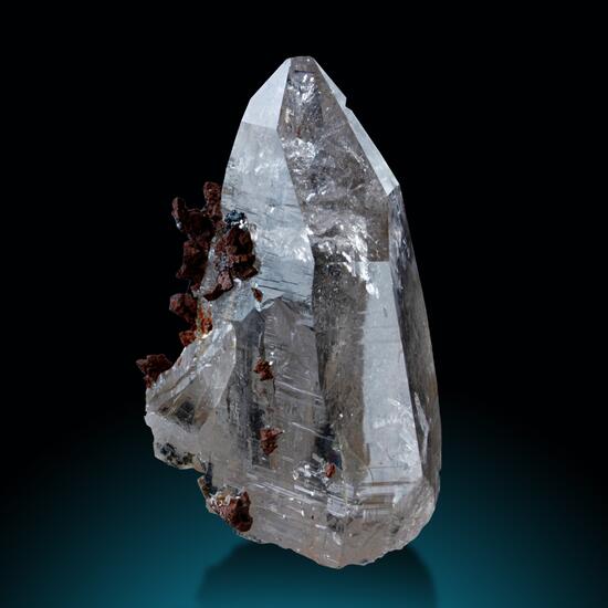 Rock Crystal With Ankerite