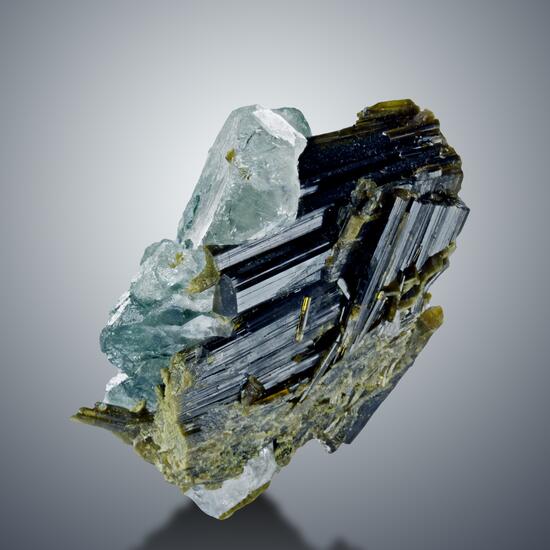 Apatite On Epidote